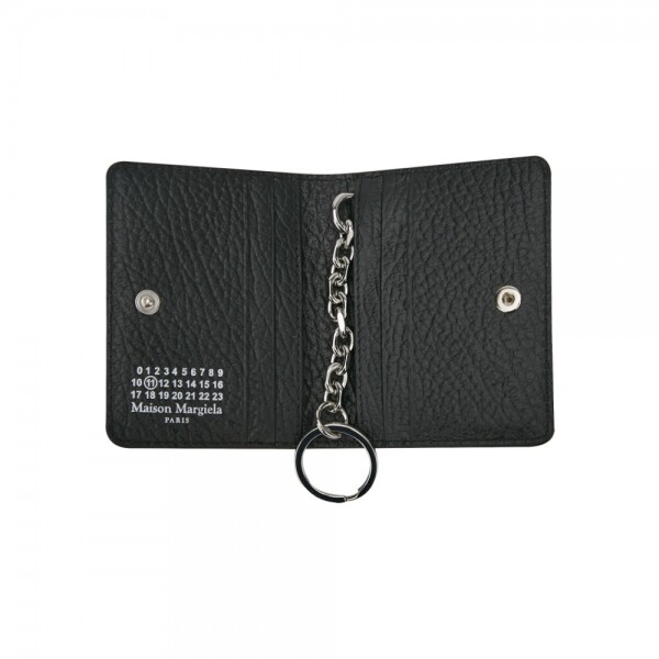 꼬르소밀라노,메종마르지엘라 공용 스티치 로고 블랙 카드지갑 S56UI0128 P4455 T8013