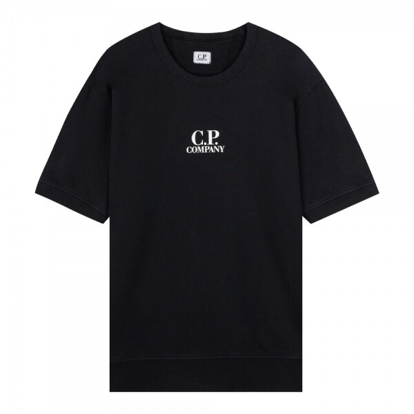 꼬르소밀라노,CP컴퍼니 남성 로고 프린팅 블랙 반팔티 14CMSS183A 002246G 999
