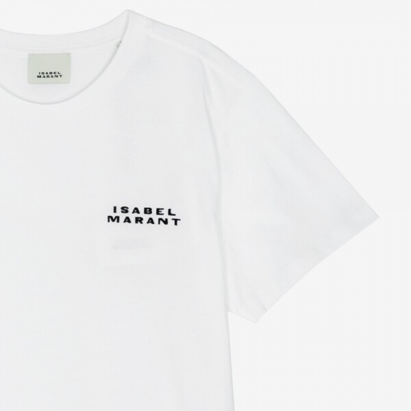 꼬르소밀라노,이자벨마랑 공용 VIDAL 화이트 반팔티 TS0103FA A2N44I 20WH