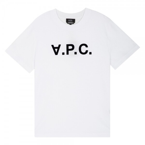 꼬르소밀라노,아페쎄 남성 VPC 로고 블랑/다크네이비 반팔티 COHBM M26384 TAE