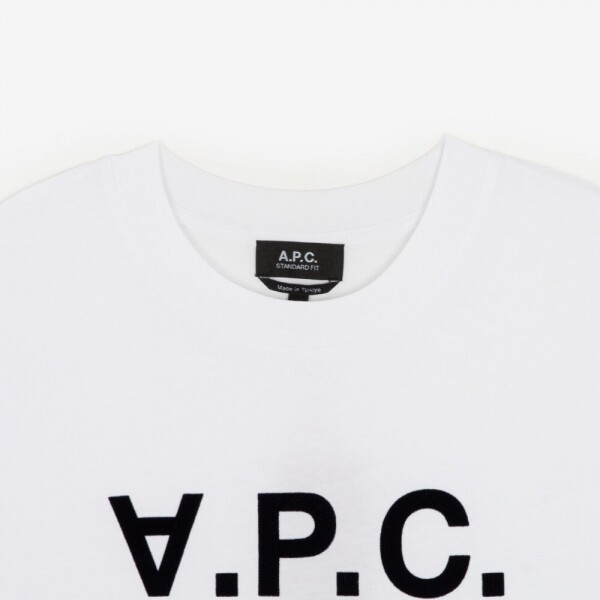 꼬르소밀라노,아페쎄 남성 VPC 로고 블랑/다크네이비 반팔티 COHBM M26384 TAE