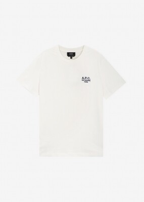 아페쎄 공용 로고 화이트 반팔티 COHBU M26388 TAE