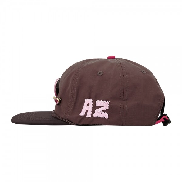 꼬르소밀라노,알렉스조노 공용 RUNNING IS MY BEST FRIEND 브라운 볼캡 AZ BF TRUCK BROWN PIN