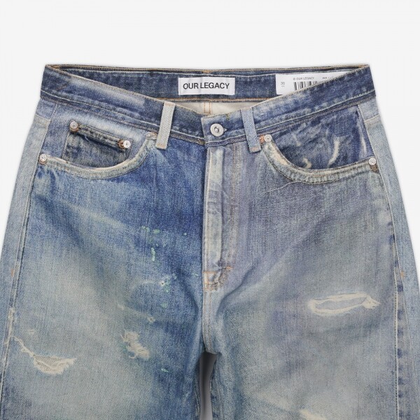 꼬르소밀라노,아워레가시 남성 써드컷 디지털 데님 블루 팬츠 M4205TDD DIGITAL DENIM PRINT