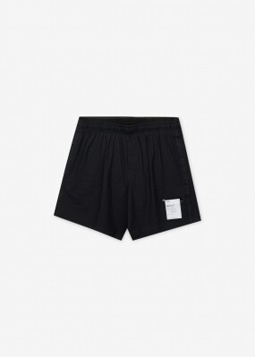 새티스파이 남성 스페이스-O 5인치 블랙 반바지 12076 00000