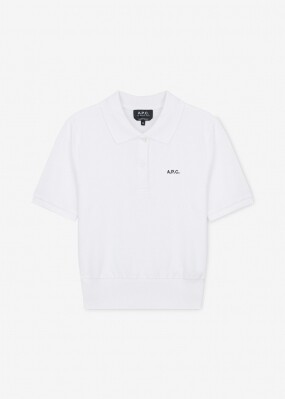 아페쎄 여성 자수 로고 화이트 카라티 COGWZ F26522 AAB