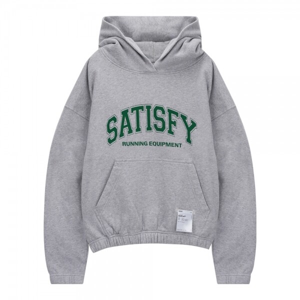 꼬르소밀라노,새티스파이 남성 소프트셀 헤더 그레이 후드티 11046 HG SAC
